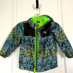 North Face Toddler Rain Jacket, Size 3T